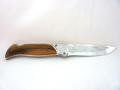 Handmade folding knife hunting Zlatoust Russian *Veles*  