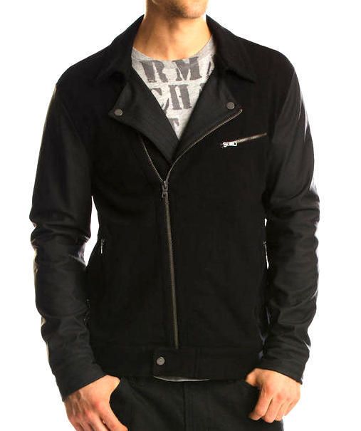 Armani Exchange AX Fleece Biker Jacket/Coat  
