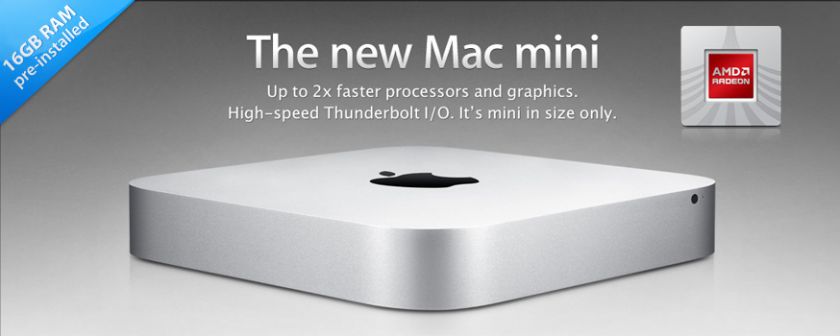 Mac Mini 2.5GHz Core i5, AMD Radeon HD 6630M