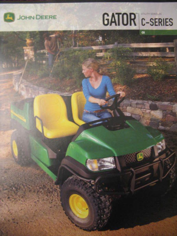 John Deere Gator CX Utility Vehicle Sales Brochure  