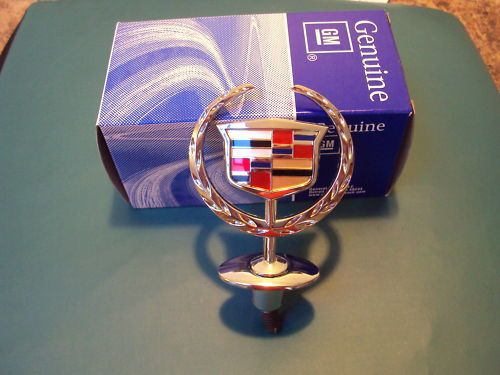 Cadillac hood ornament 2000 2005 Deville DTS DHS OEM   