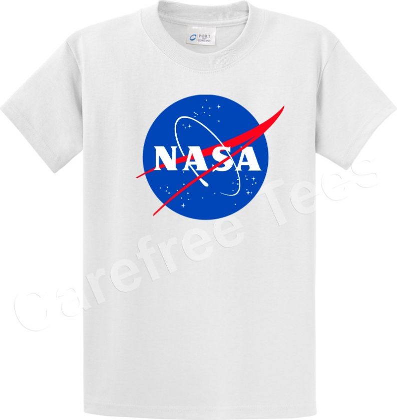 NASA LOGO insignia science Space Tshirt Tee USA Shirt  