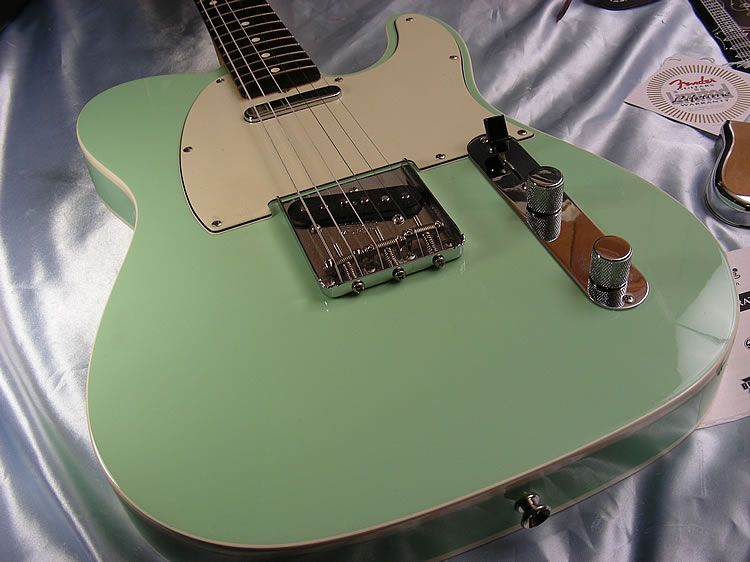   American Vintage 62 Telecaster Custom Reissue 1962 RI Surf Green