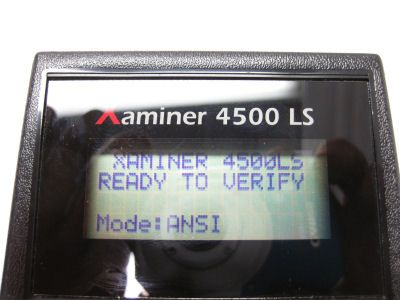 BAR CODE SYSTEMS XAMINER 4500LS  