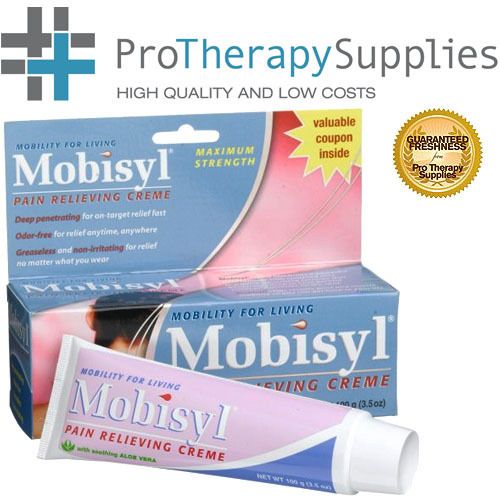 Mobisyl Pain Relief Creme w/ Aloe Vera Arthritis 3.5 oz  