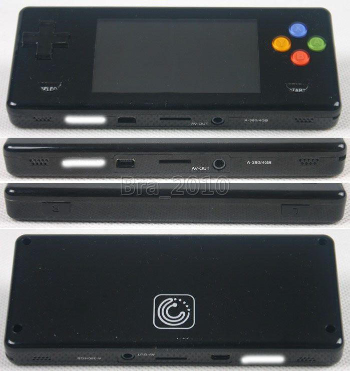 Black Dingoo a380 Handheld Emulator game console A320+  