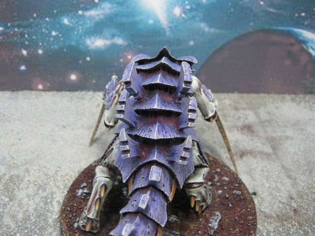 Warhammer DPS painted Tyranid Barbed Hierodule and Malanthrope TY031 