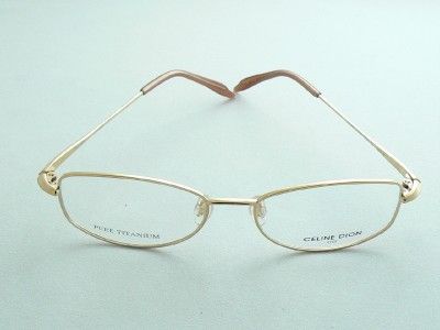 CELINE DION PURE TITANIUM EYEGLASSES FRAMES 8502  