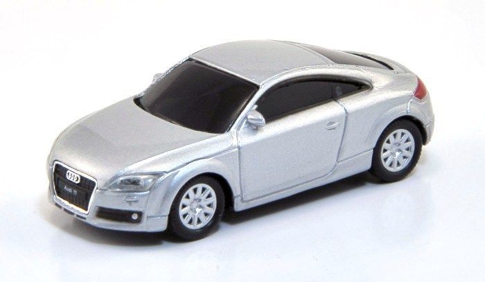 New Silver Audi TT 4GB USB Flash Pen Drive Stick Gift  