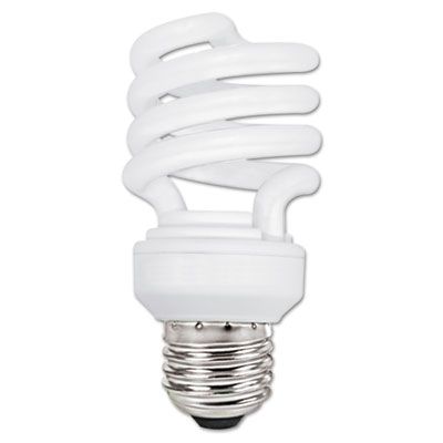 SLI Lighting Compact Fluorescent Light Bulb 60 Watts watt   5000K 