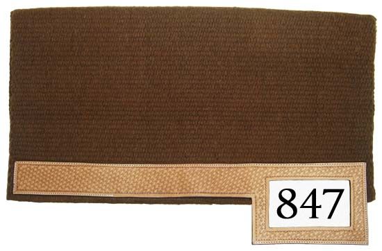 New Zealand Wool Trophy Show Pad w Number Slot 36 X34  