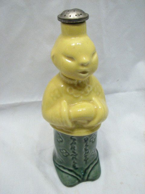 VINTAGE ART POTTERY LAUNDRY SPRINKLER SHAKER SPRINKLE PLENTY ASIAN 