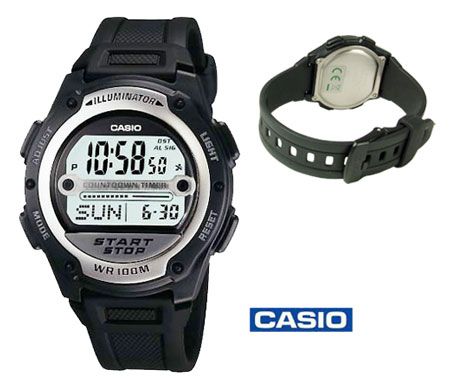 CASIO Digital Illuminator Wristwatch Watch W 756 1AVER  