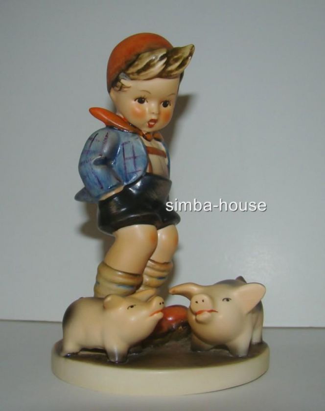 Hummel FARM BOY Retired Goebel Figurine #66 Trademark 3  