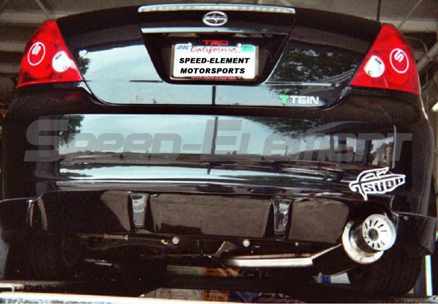 TRD Scion tC 05 06 07 08 09 TSUDO N1 Axle Back Exhaust  