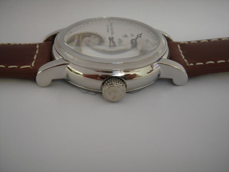 Swiss Design Real Flying Tourbillon Watch SS 50 hr pwr  