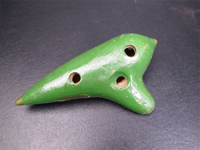 Antique Heinrich Fiehn Marked Ocarina Clay Flute Vienna  