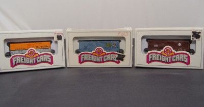 Lot of 3 N Scale BACHMANN Freight Cars new old stock in boxs  