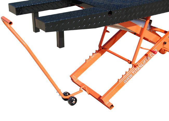 Titan 1000 lb Motorcycle Lifting Lift Table Extensions  