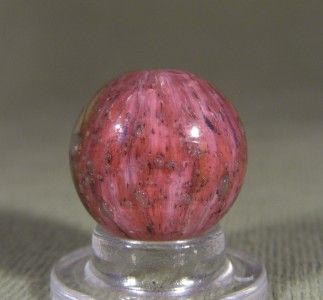 Marbles ANTIQUE GERMAN SHRUNKEN CORE ONIONSKIN MARBLE  19/32 