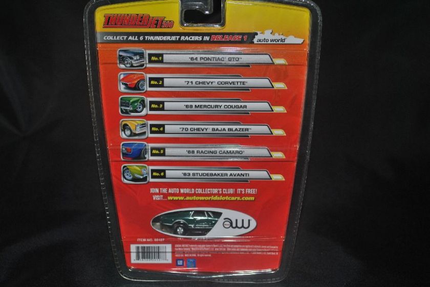 68 MERCURY THUNDERJET AW AUTO WORLD HO SLOT CAR Sealed  