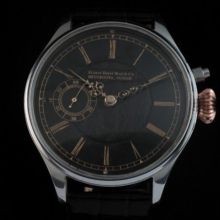 Mens 1910s ERNEST BOREL & COURVOISER Vintage Watch  