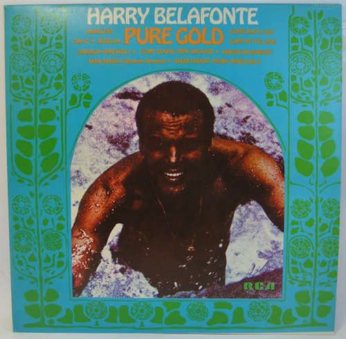 Harry Belafonte   Pure Gold LP Calypso Israeli Press  