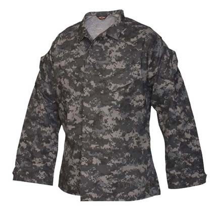 Digital Urban Camo Twill BDU Combat Shirt  MEDIUM LONG  