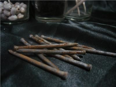 Coffin Nails ~ hoodoo curio ~ ritually prepared  