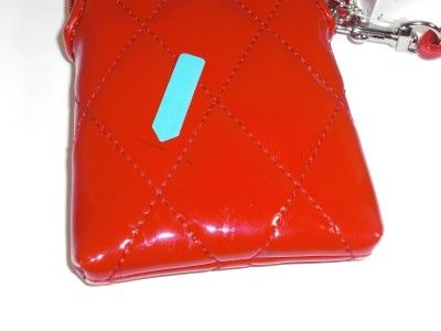 Coach Poppy Quilt Pop Gloss Zip Wallet & Universal Case 46577 61333 