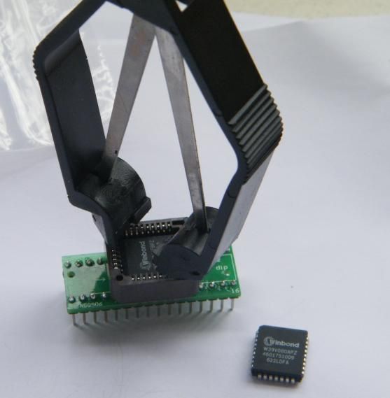 BIOS extractor Tool for PLCC BIOS Chips IC CPU Z  