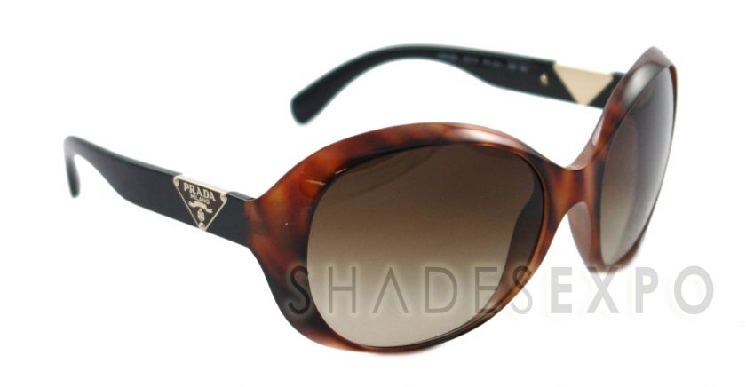 NEW Prada Sunglasses SPR 08N HAVANA BIS 6S1 SPR08N AUTH  