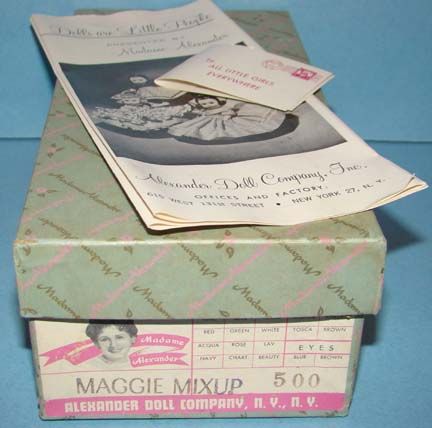 Maggie Mixup Doll BKW Play Dress C1960 Madame Alexander  