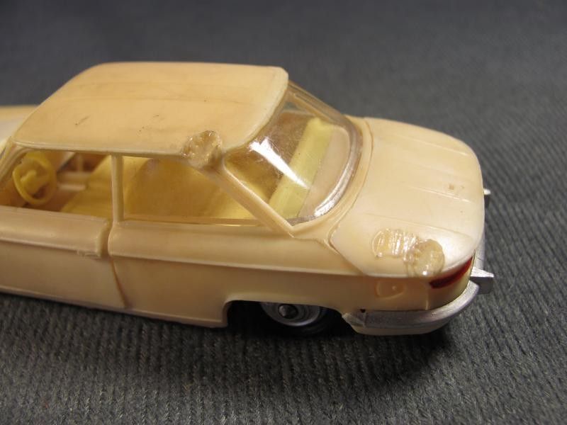   Plastic Car diplomatic limousine Panhard Tbilisi LOT OF 2 pcs  