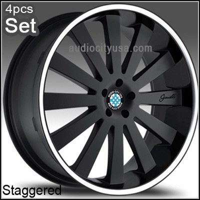 22 Giovanna for BMW Wheels 6 7series645 745 M6 X5 Rims  