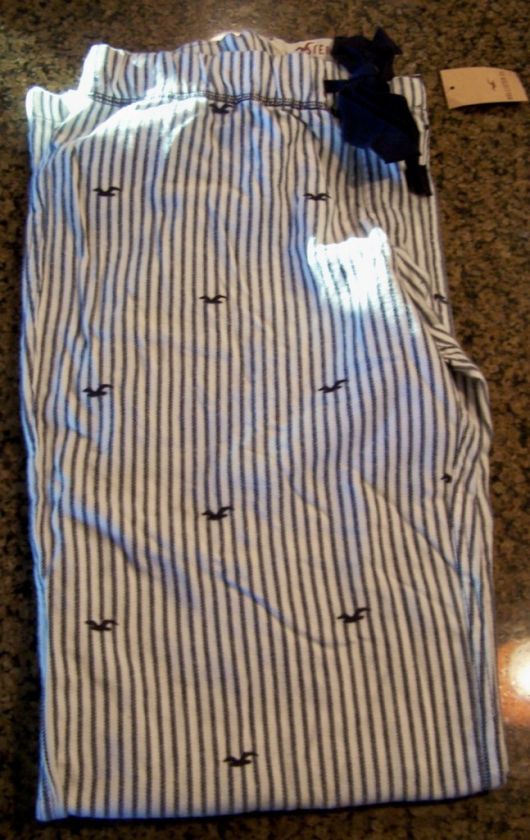 HOLLISTER PAJAMA BOTTOMS SIZE MEDIUM  