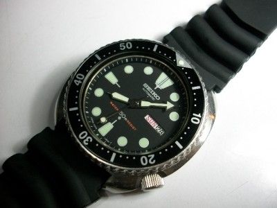 Vintage Seiko Divers 6309 7040 SUWA DIAL TURTLE  