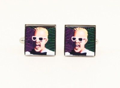 Max Headroom Cufflinks 80s TV Show  