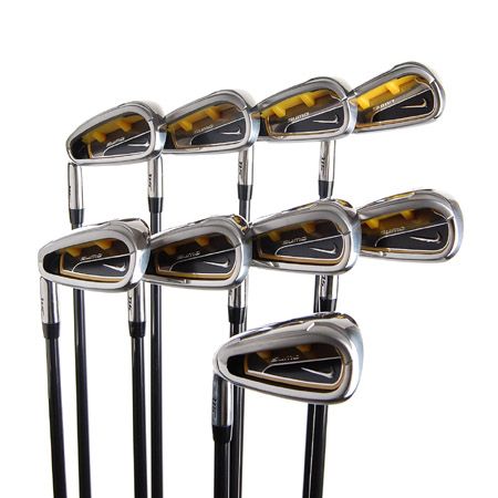 New Nike SQ Sumo Iron Set 3 PW,AW LH w/ R Flex hDiamana Shafts  