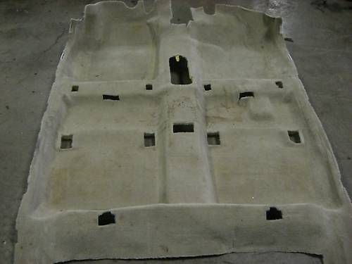 97 04 Buick Regal Century Tan Interior Carpet OEM  