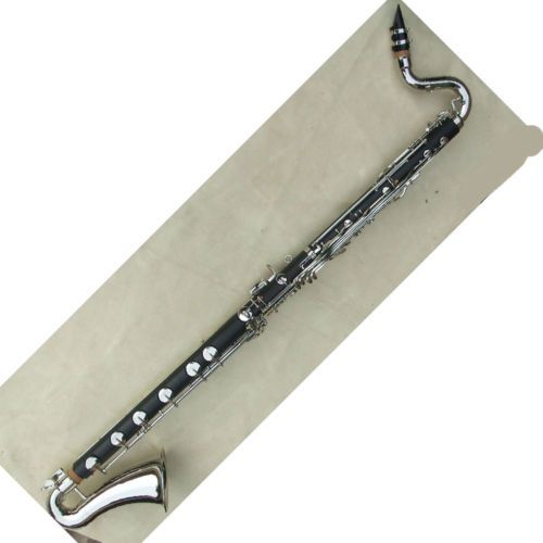 New(Low C )Clarinet Bb Hard Bakelite Body Nickel Plated  