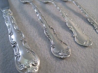 STRASBOURG Gorham Sterling Silver 4 Piece Place Setting ~  