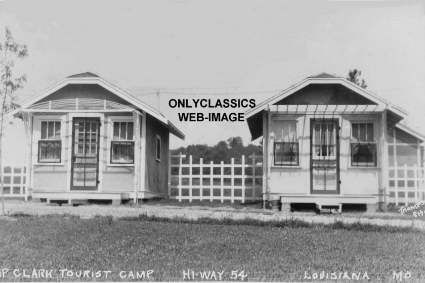 CLARK TOURIST CAMP  ROADSIDE CABIN S LOUISIANA MO PHOTO  