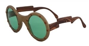 Steampunk Mad Lab Scientist Sunglasses Glasses Costume  