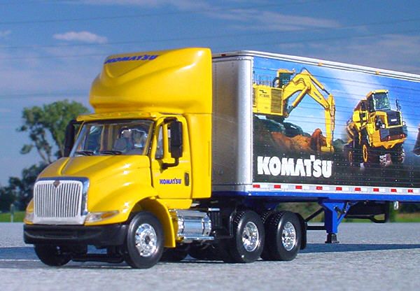 RFN   KOMATSU STATEWIDE SEMI TRUCK #1   1/64 First Gear  