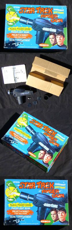 Star Trek Vintage 1975 Remco Electronic Phaser Gun MIB  