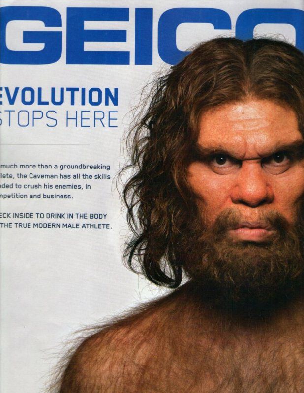 GEICO CAVEMAN    2010 Magazine Print Ad /a  