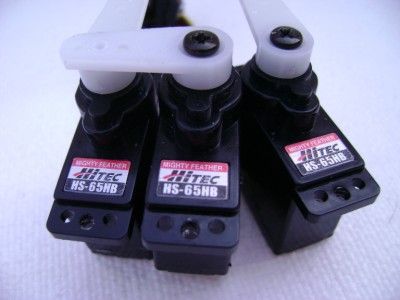 Hitec HS65HB servos Blade 400 Trex 450 Parkzone hobbyzone exi pro v2 