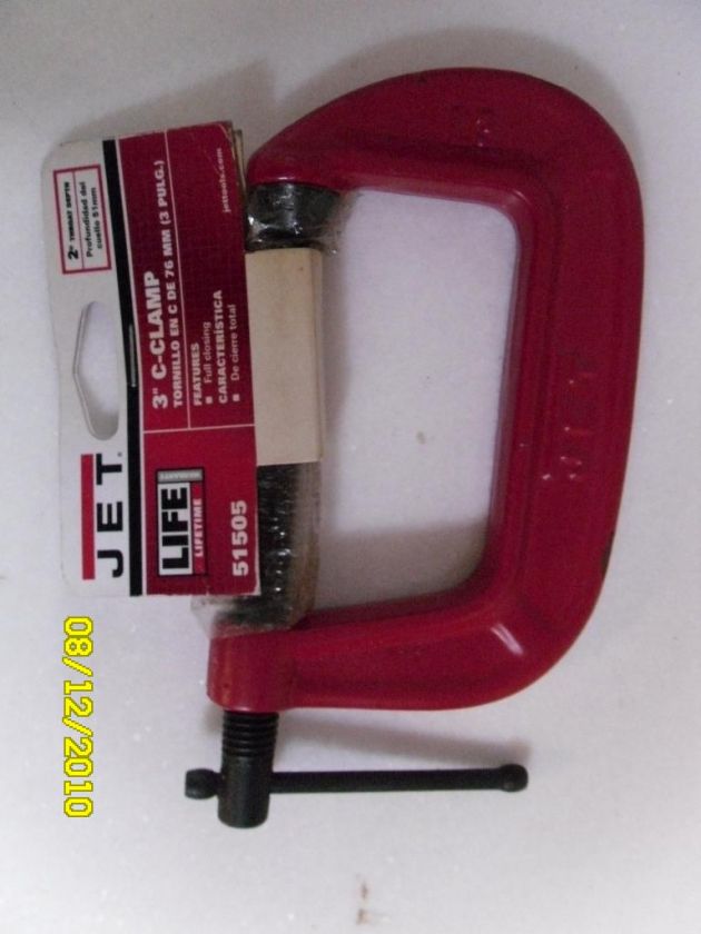 JET 3 Full Closing C Clamp #51505  