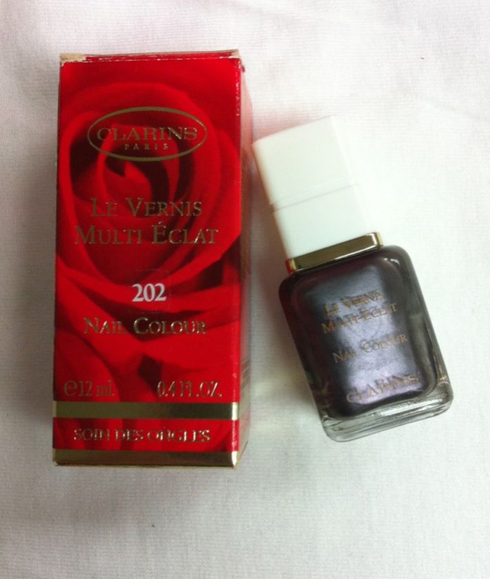 Clarins Le Vernis Multi Eclat Nail Colour #202 NIB  